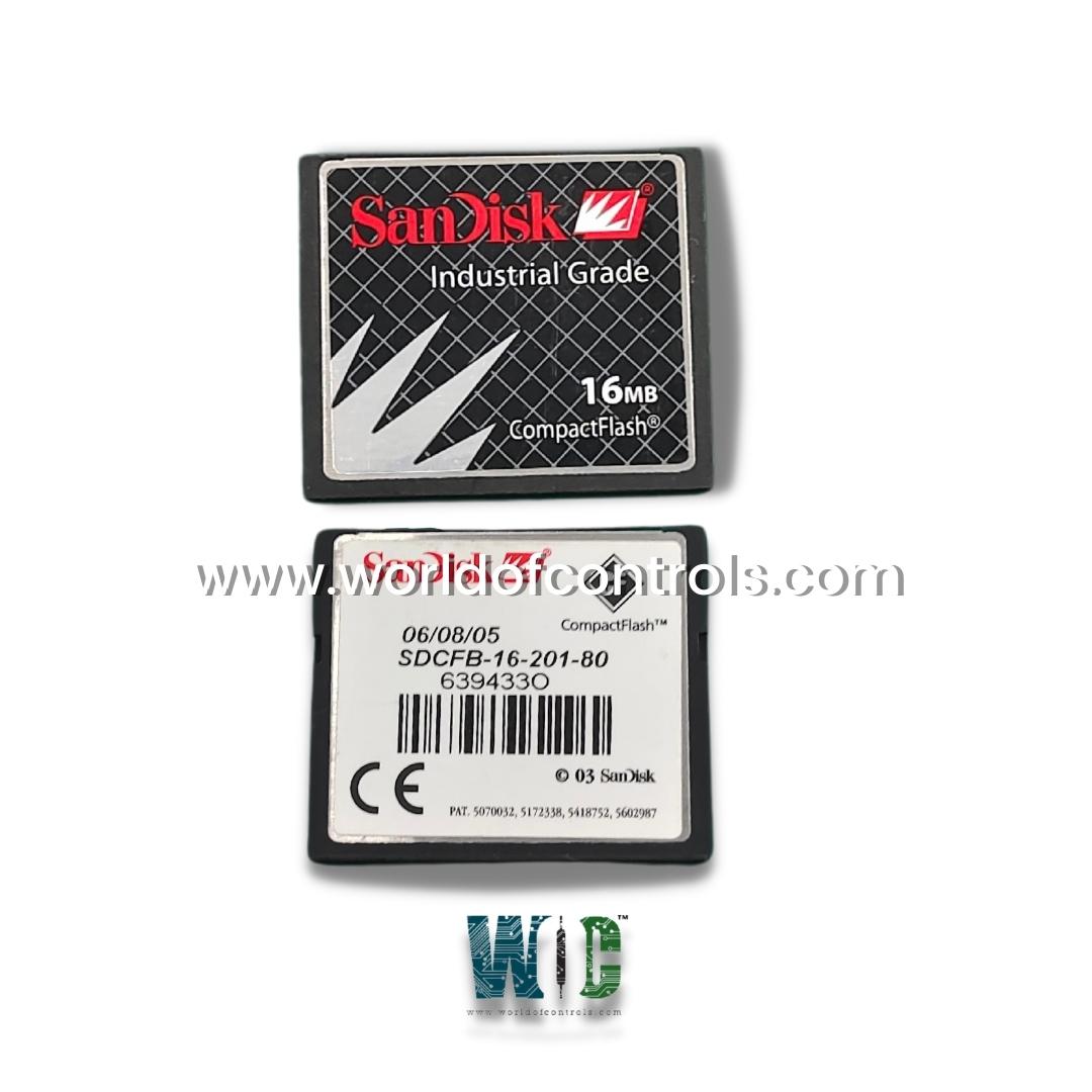 COMPACT FLASH card 16MB(indl. Grade)